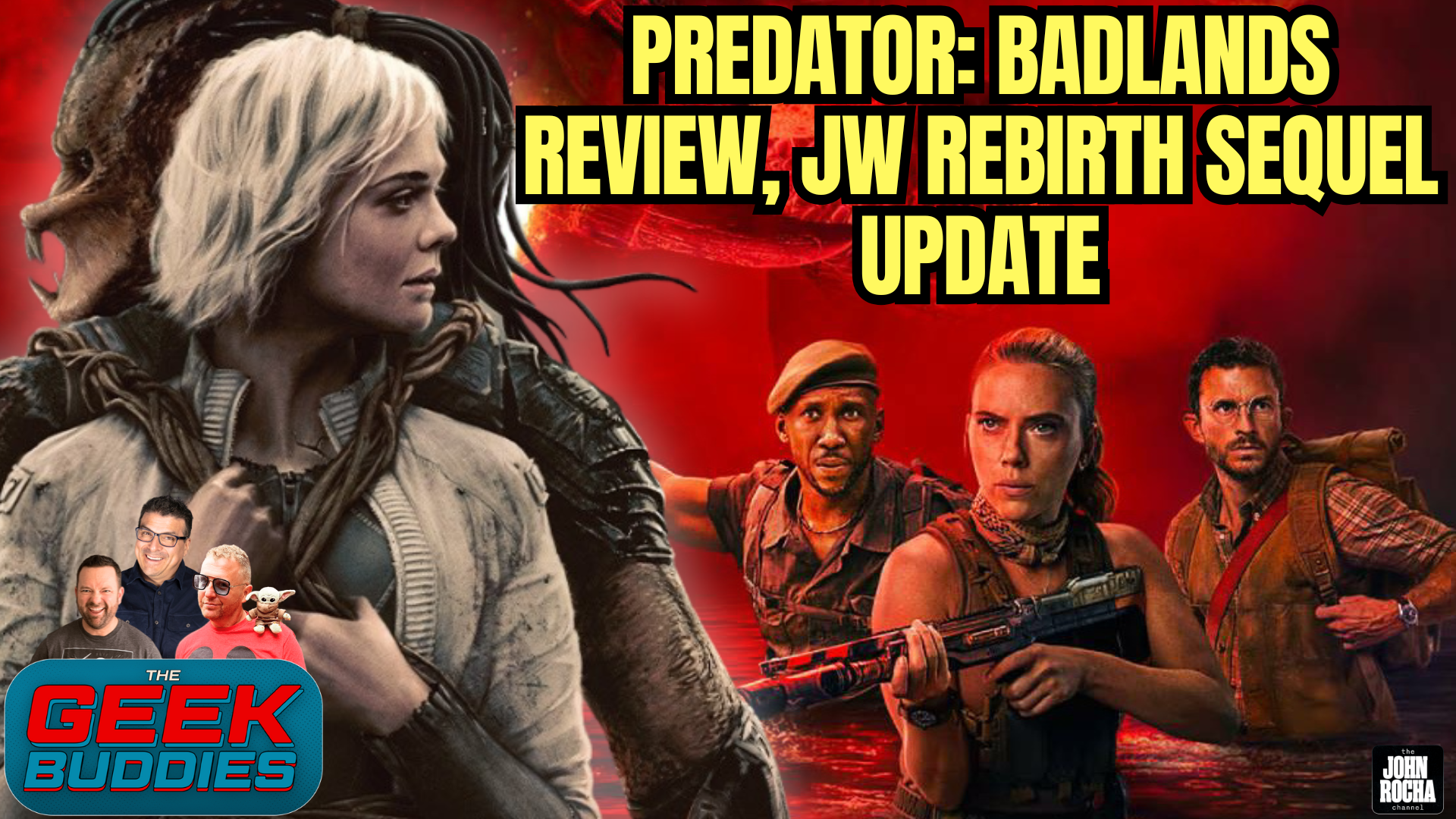 Predator Badlands Review, JW Rebirth Sequel, Gremlins 3 News