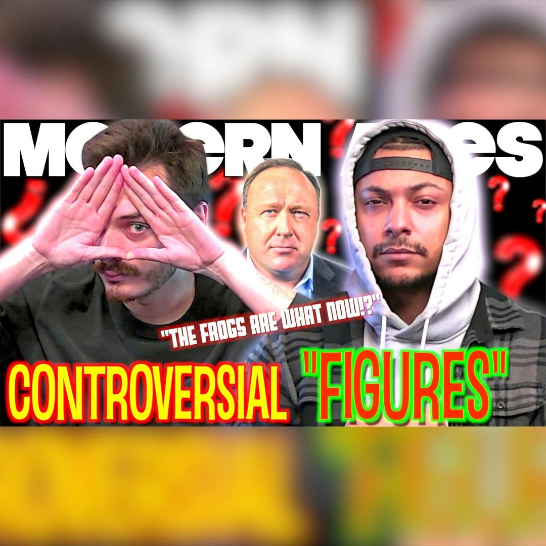 "Modern American Controversial Figures | Alex Jones & The Files | Modern Apes Podcast "Modern American Controversial Figures | Alex Jones & The Files | Modern Apes Podcast