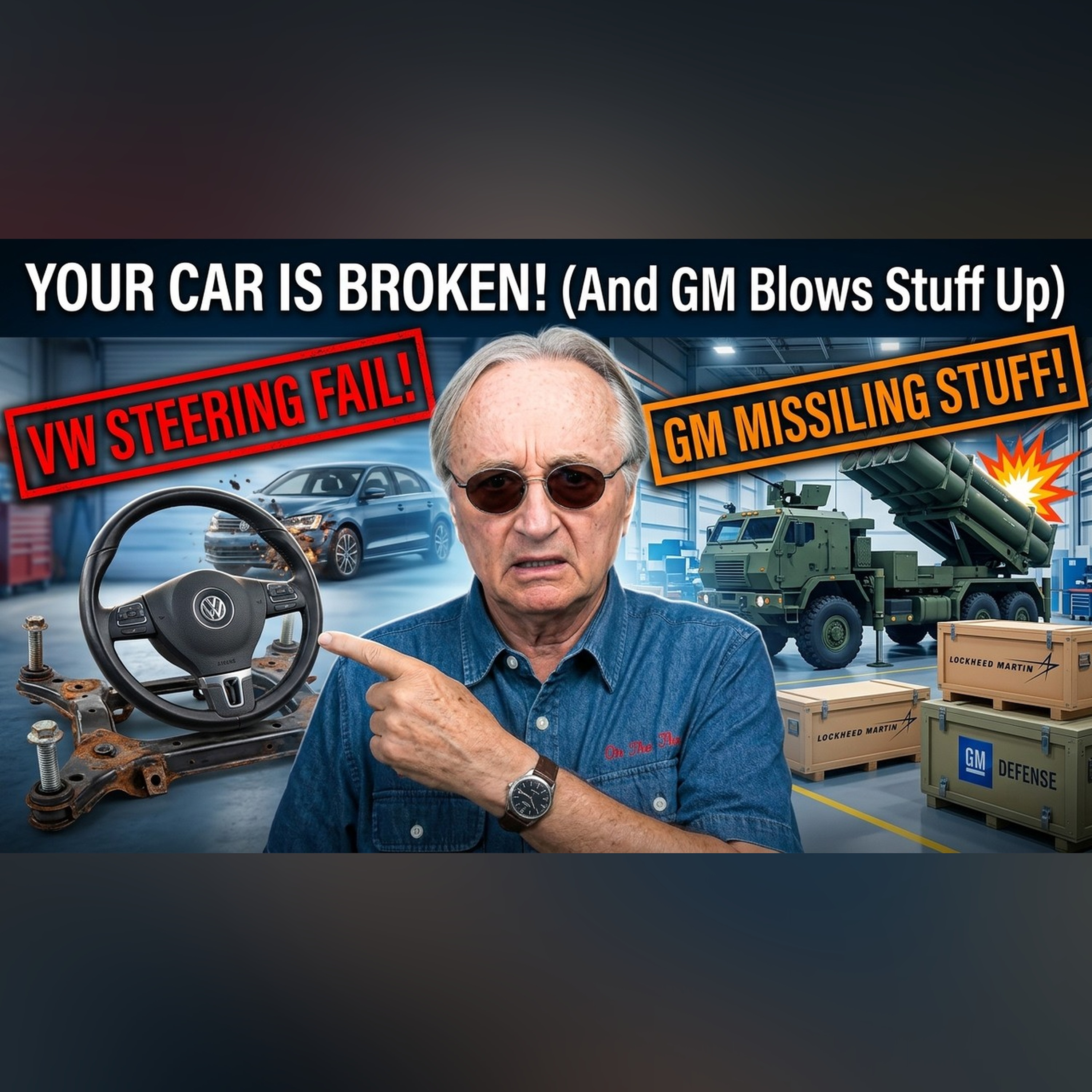 Your VW Steering Could FALL OFF (AND GM's Going to BLOW STUFF UP!)