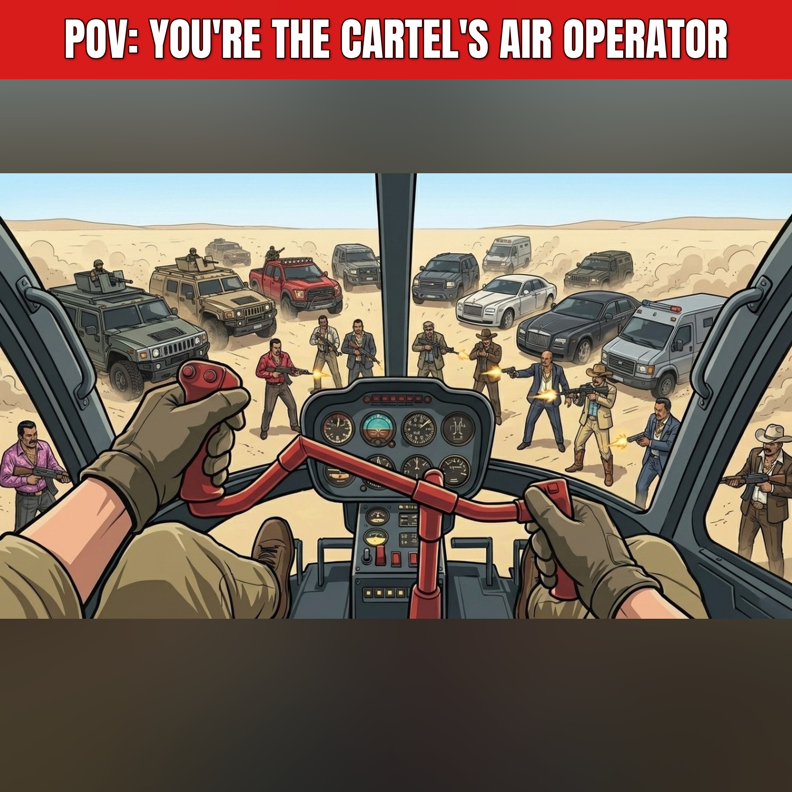 POV: You're the Cartel's Air Operator episode artwork