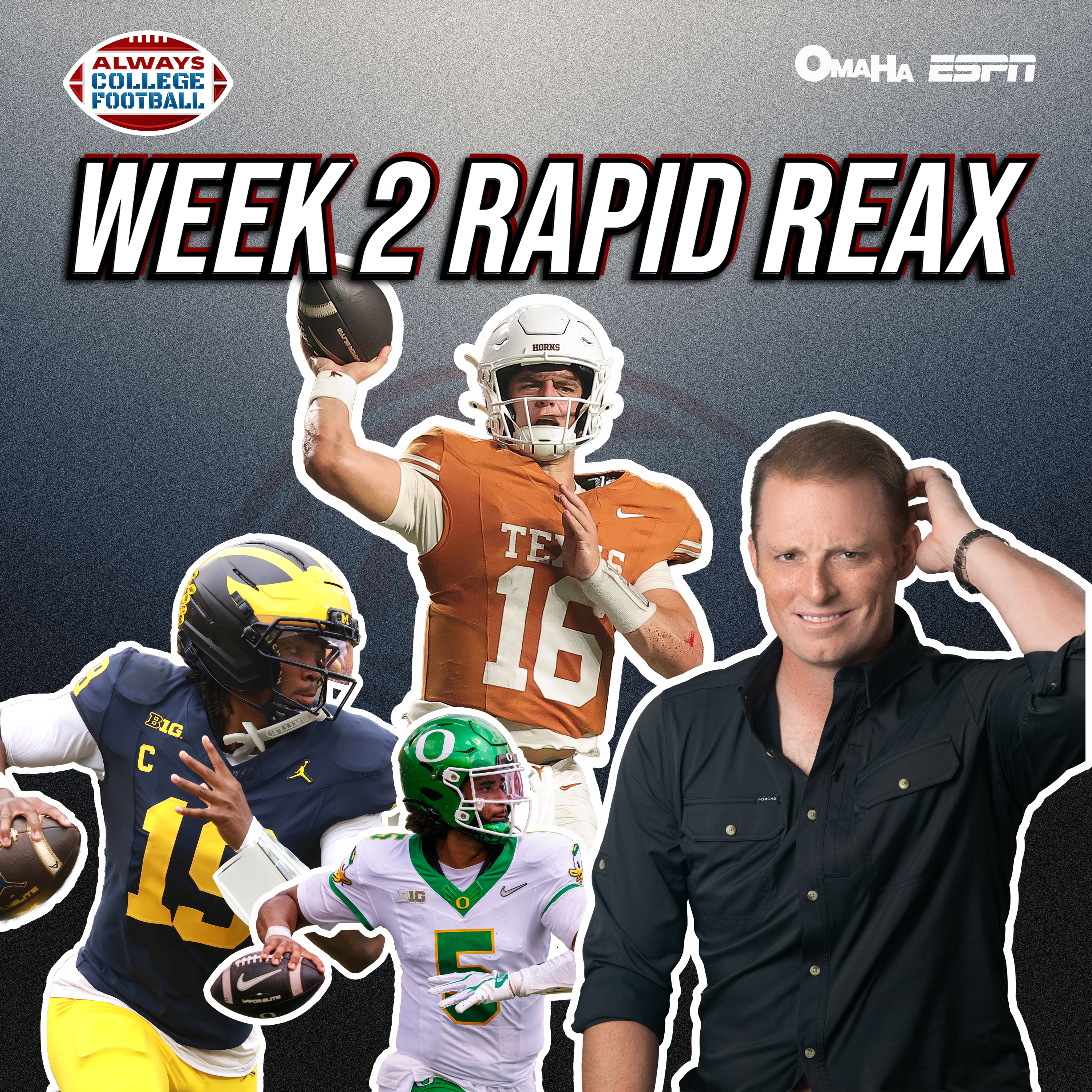 Always College Football: The Texas comeback, Oregon’s collapses, Michigan’s statement & more