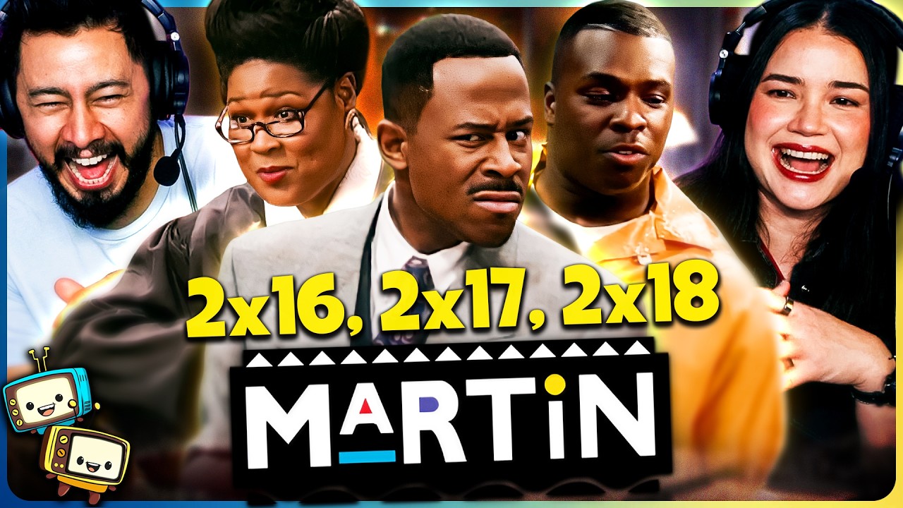 MARTIN (1993) 2x16, 2x17 & 2x18 Reaction! | First Time Watch | Martin Lawrence w/ Jaby Koay episode artwork