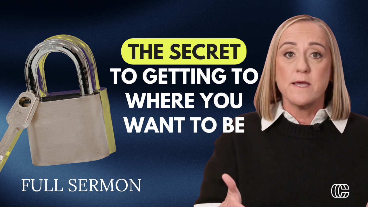 EP 384: The Secret to Getting There? Showing Up Here & Now.