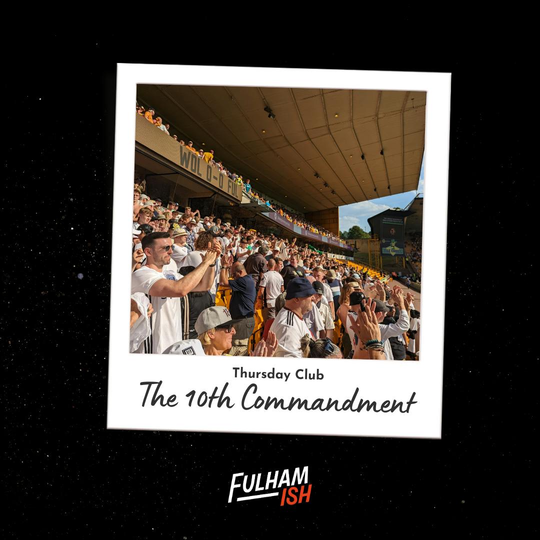 Thursday Club: The Tenth Commandment
