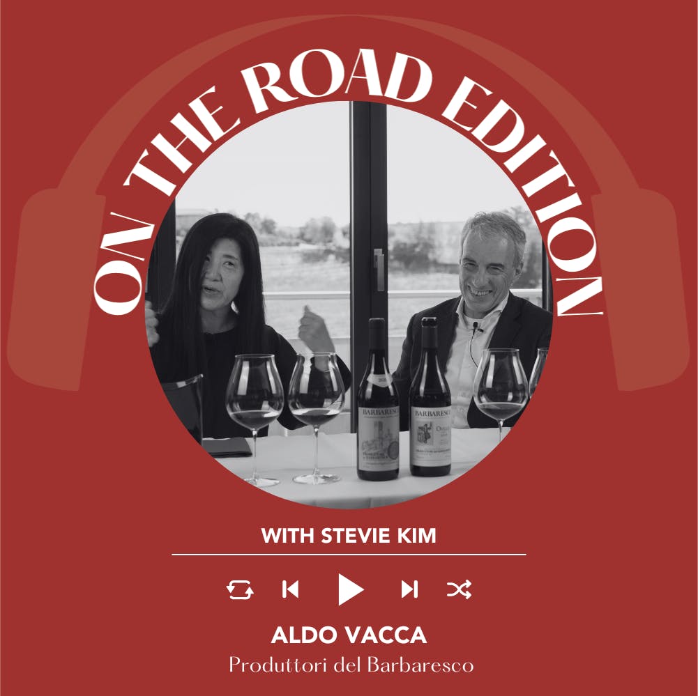 Ep. 1949 Piemonte Travel Series: Aldo Vacca of Produttori del Barbaresco | On The Road With Stevie Kim