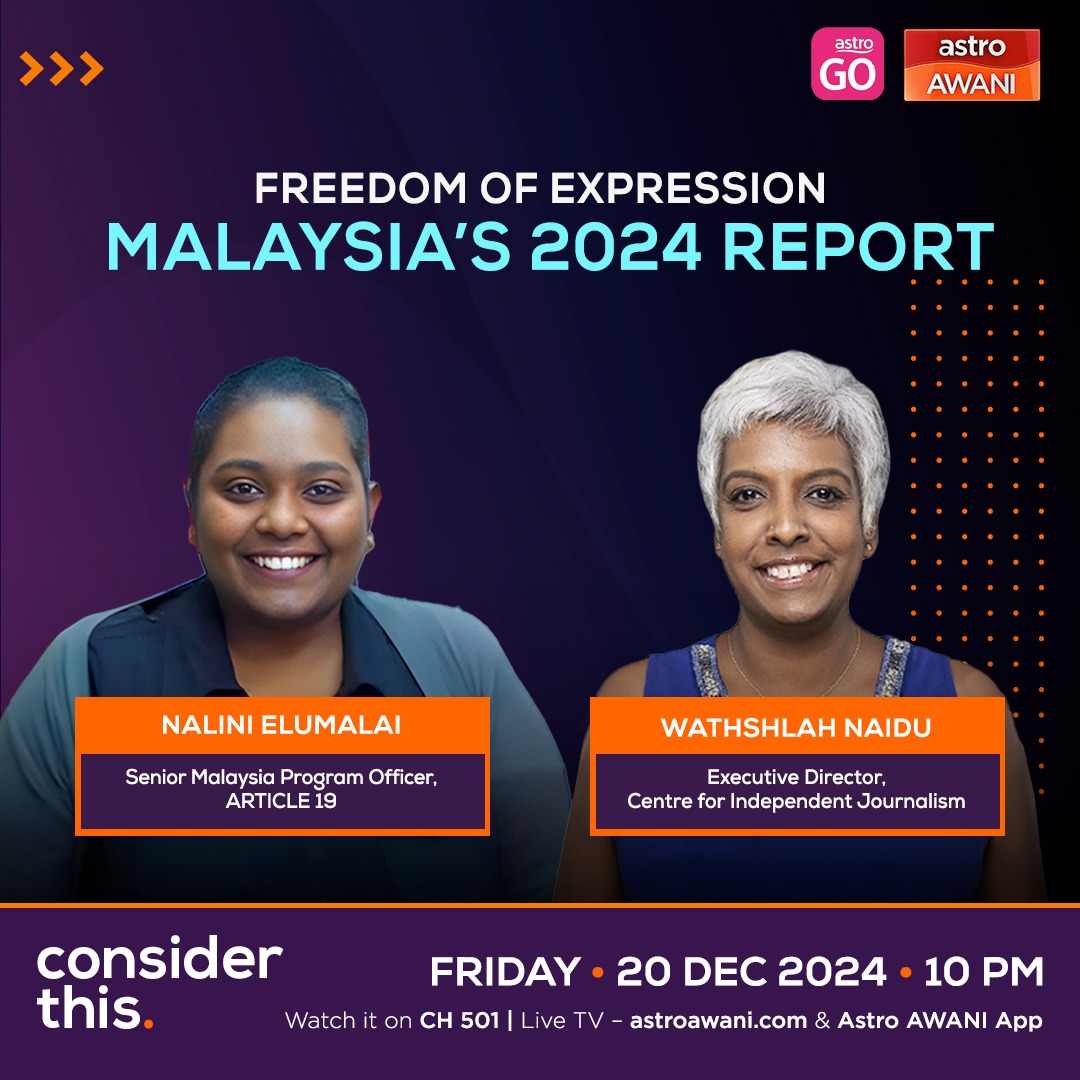 Consider This: Freedom of Expression — Malaysia’s 2024 Report