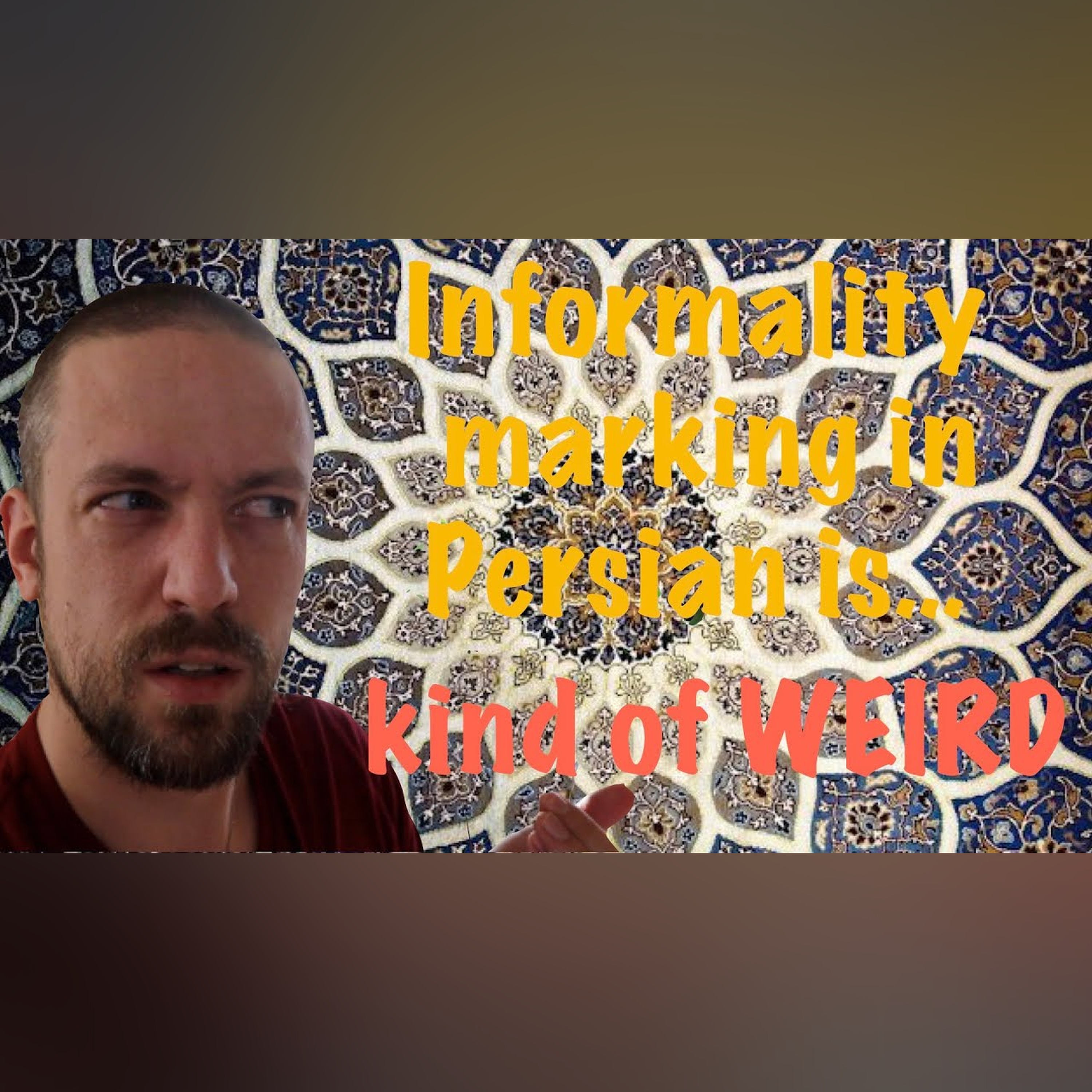 Polyglot/Linguaphile vlog: Marking Informality in Persian by breathing through your nose???