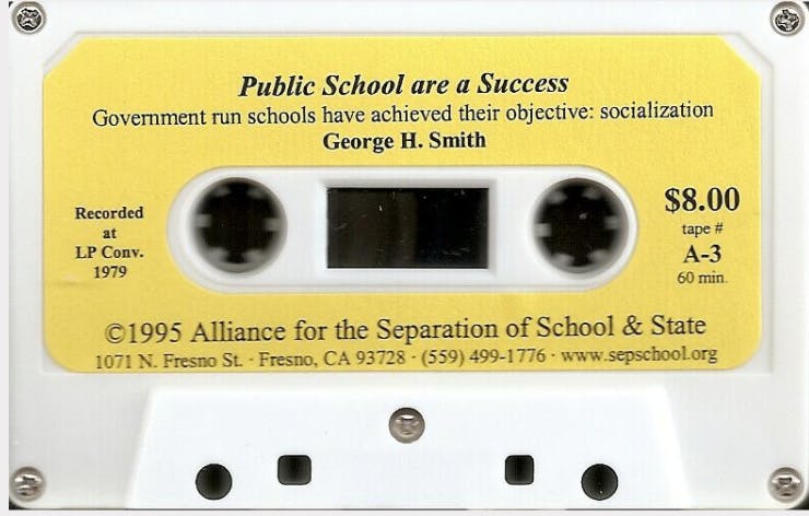 Public Schools are a Success - Government-Run Schools have Achieved Their Objective: Socialization