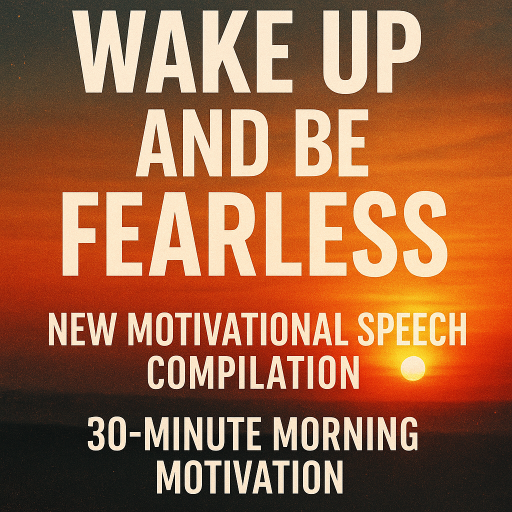 WAKE UP AND BE FEARLESS - New Motivational Speech Compilation - 30-Minute Morning Motivation
