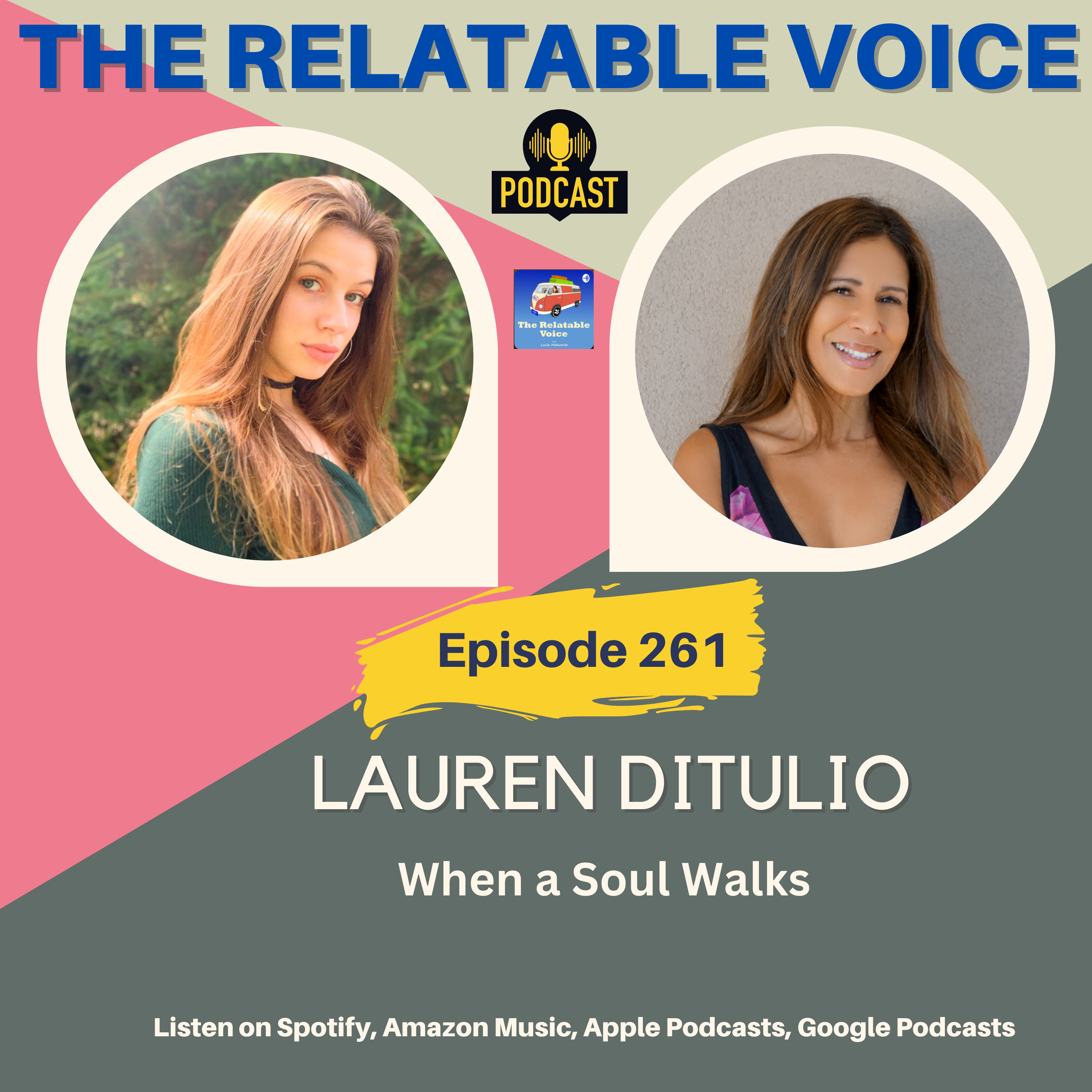 When a Soul Walks, a fiction novel by  Lauren DiTulio. episode artwork