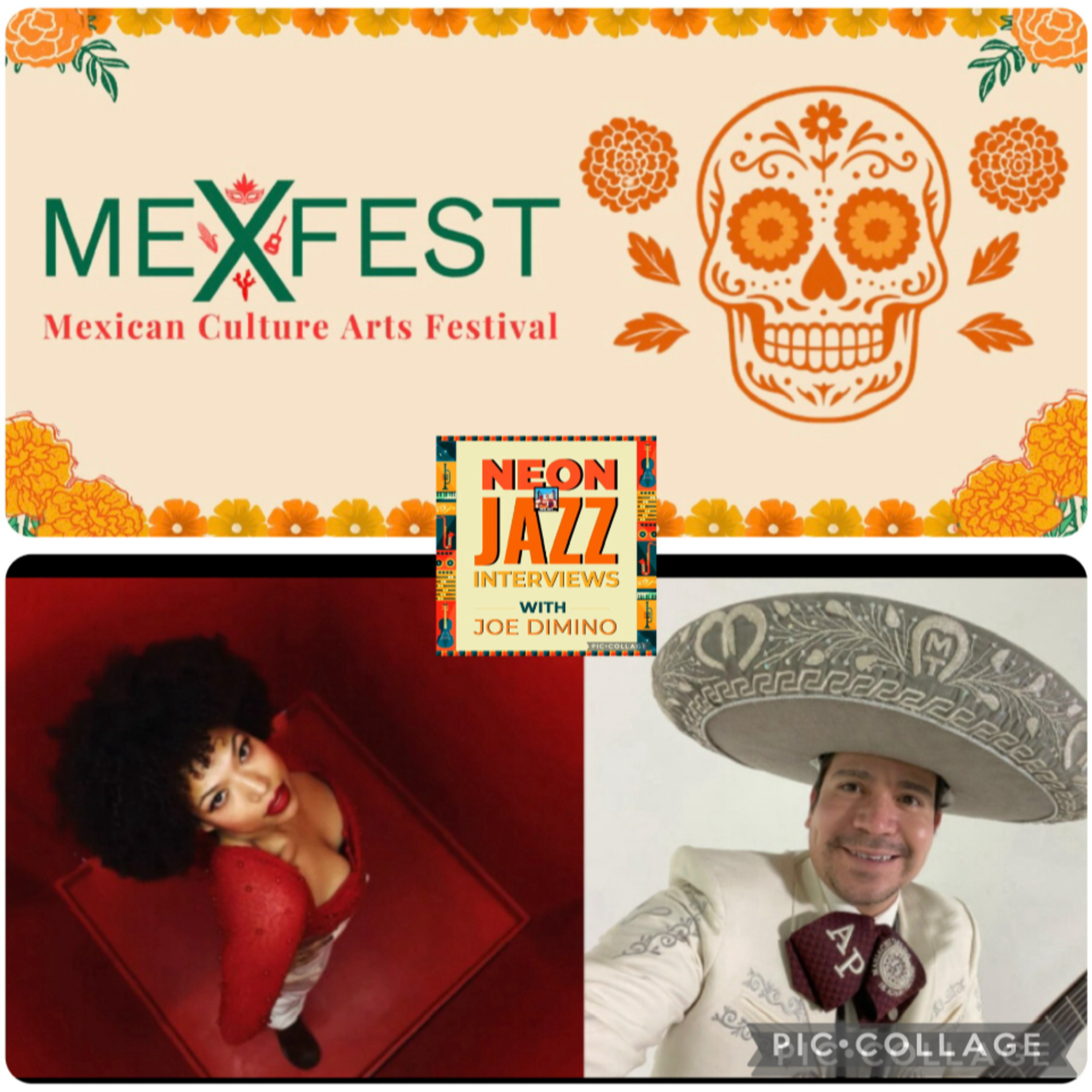 Alvaro Paulino Jr. & Linda EPO on MexFest @ Flushing Town Hall on 11.1.25