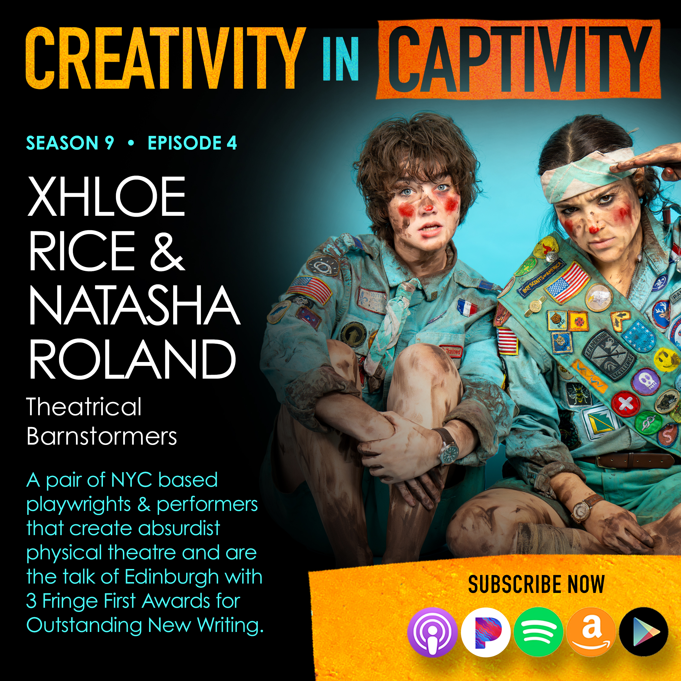 XHLOE RICE & NATASHA ROLAND: Theatrical Barnstormers