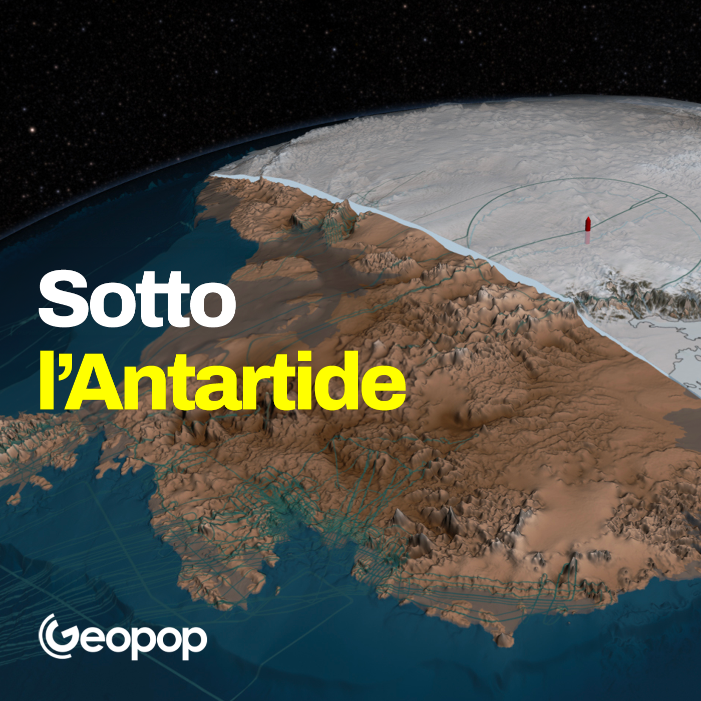 Cosa c'è sotto il ghiaccio in Antartide?