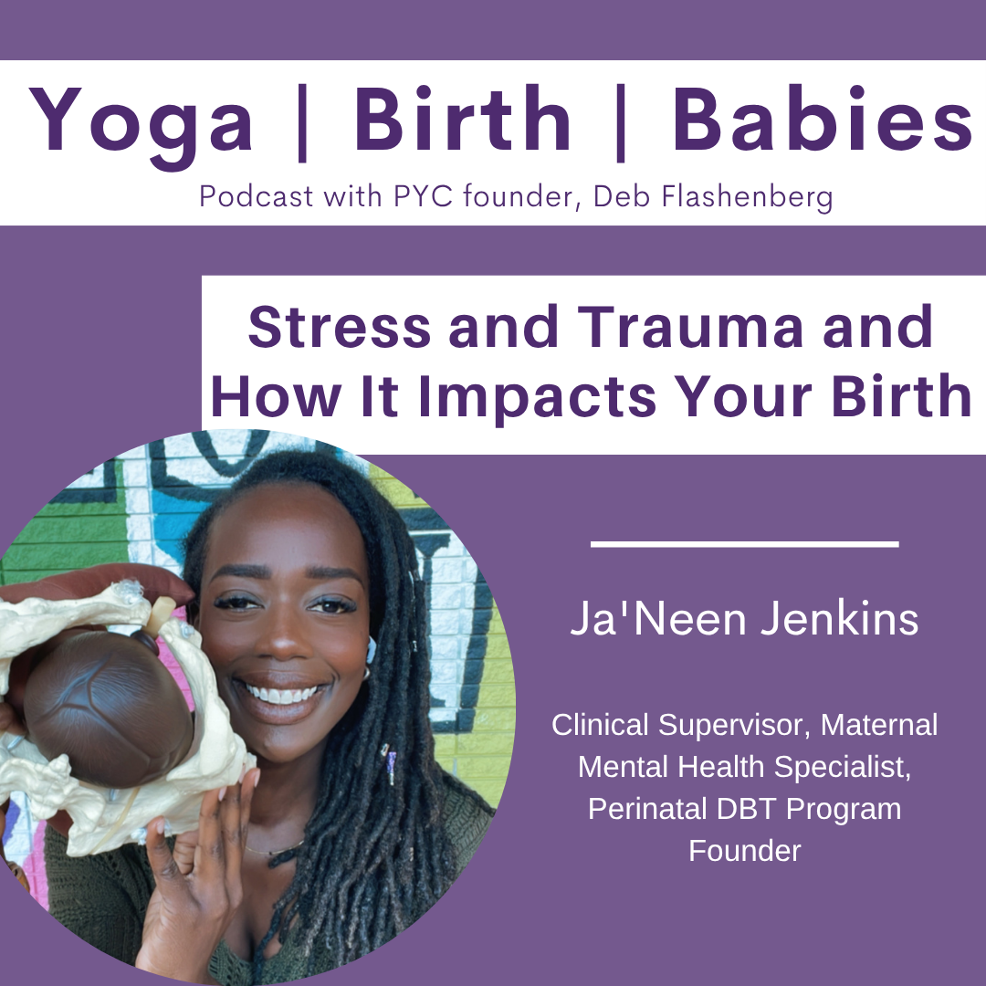 Stress and Trauma and How It Impacts Your Birth with Ja'Neen Jenkins episode artwork