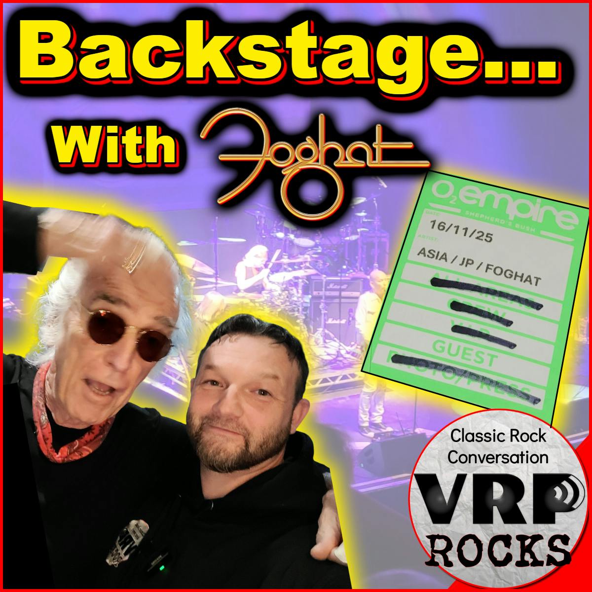Side 2 - Backstage With Foghat in London! Side 2 - Backstage With Foghat in London!