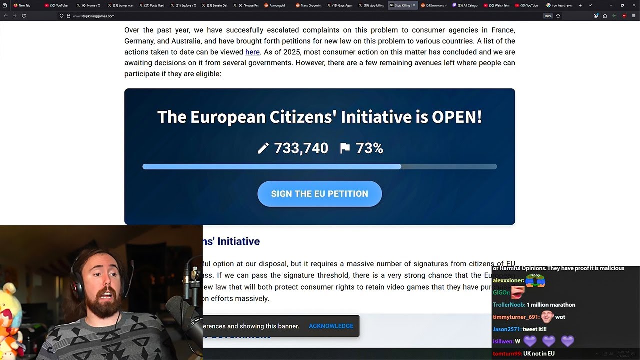 They might just stop killing games.. | Asmongold TV