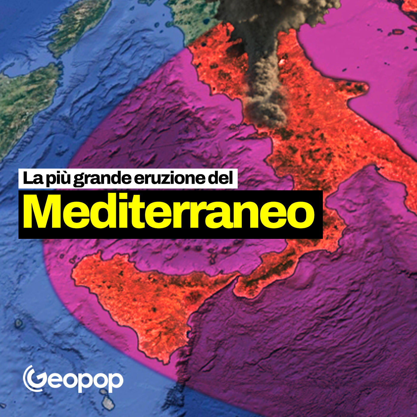 Campi Flegrei, la più grande eruzione vulcanica del Mediterraneo