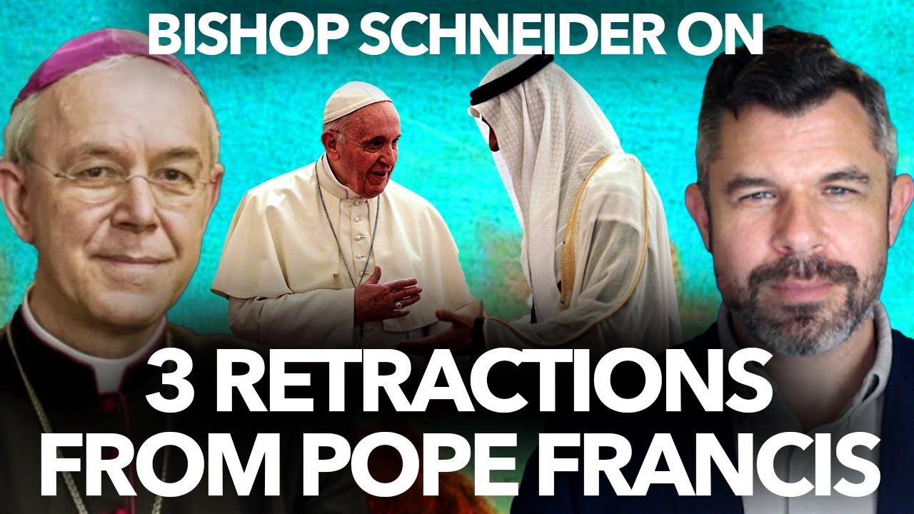 1188: Bishop Schneider on Pope Francis Retractions – Dr. Taylor Marshall