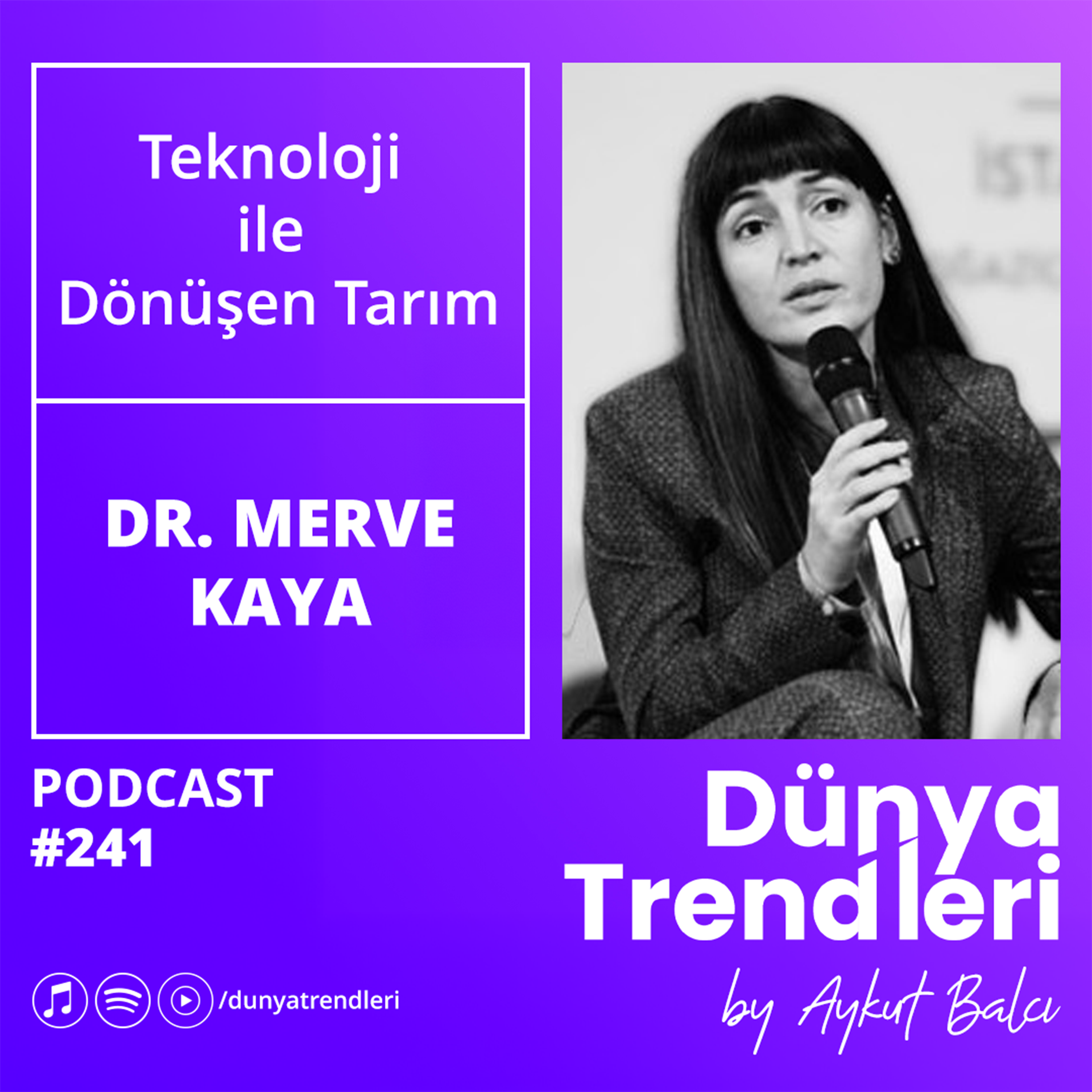 Teknoloji ile Dönüşen Tarım - Konuk: Akademisyen Dr. Merve Kaya
