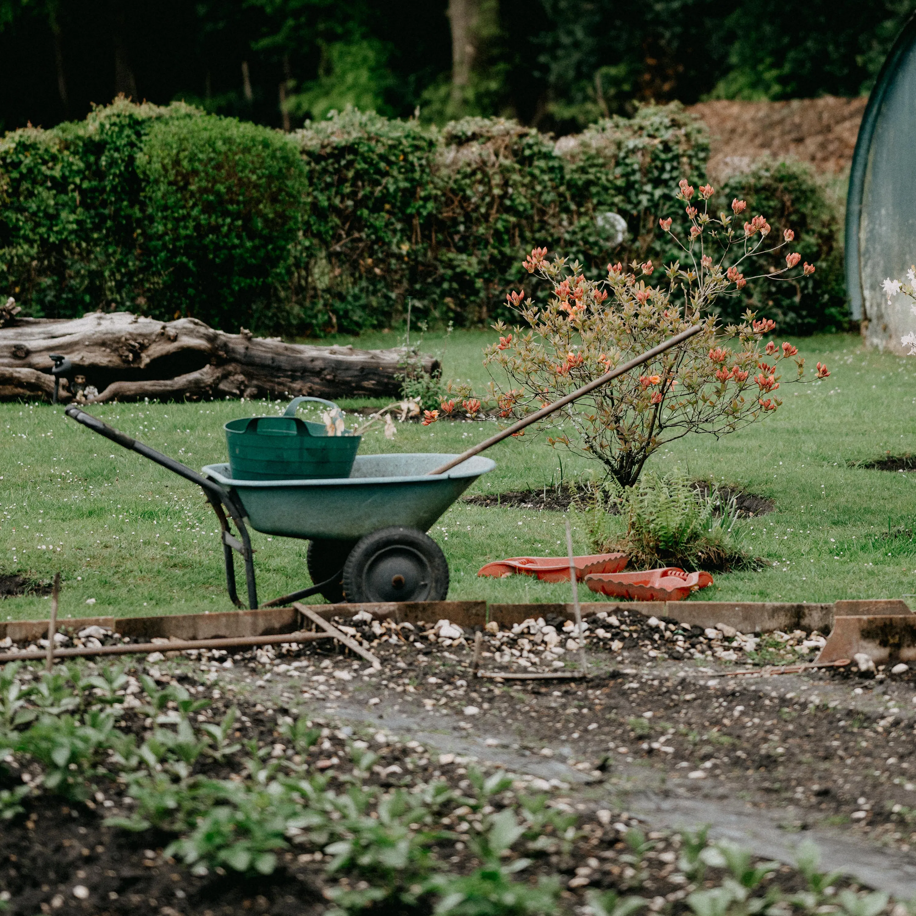 Rain On Wheelbarrow: 8-Hour Tranquil Rain Soundscape for Relaxation, Studying & Sleep episode artwork