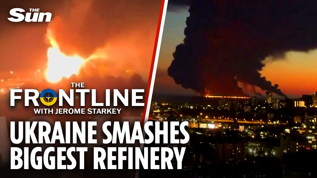 Russia's biggest refinery blitzed as Ukraine defeats Putin's counteroffensive