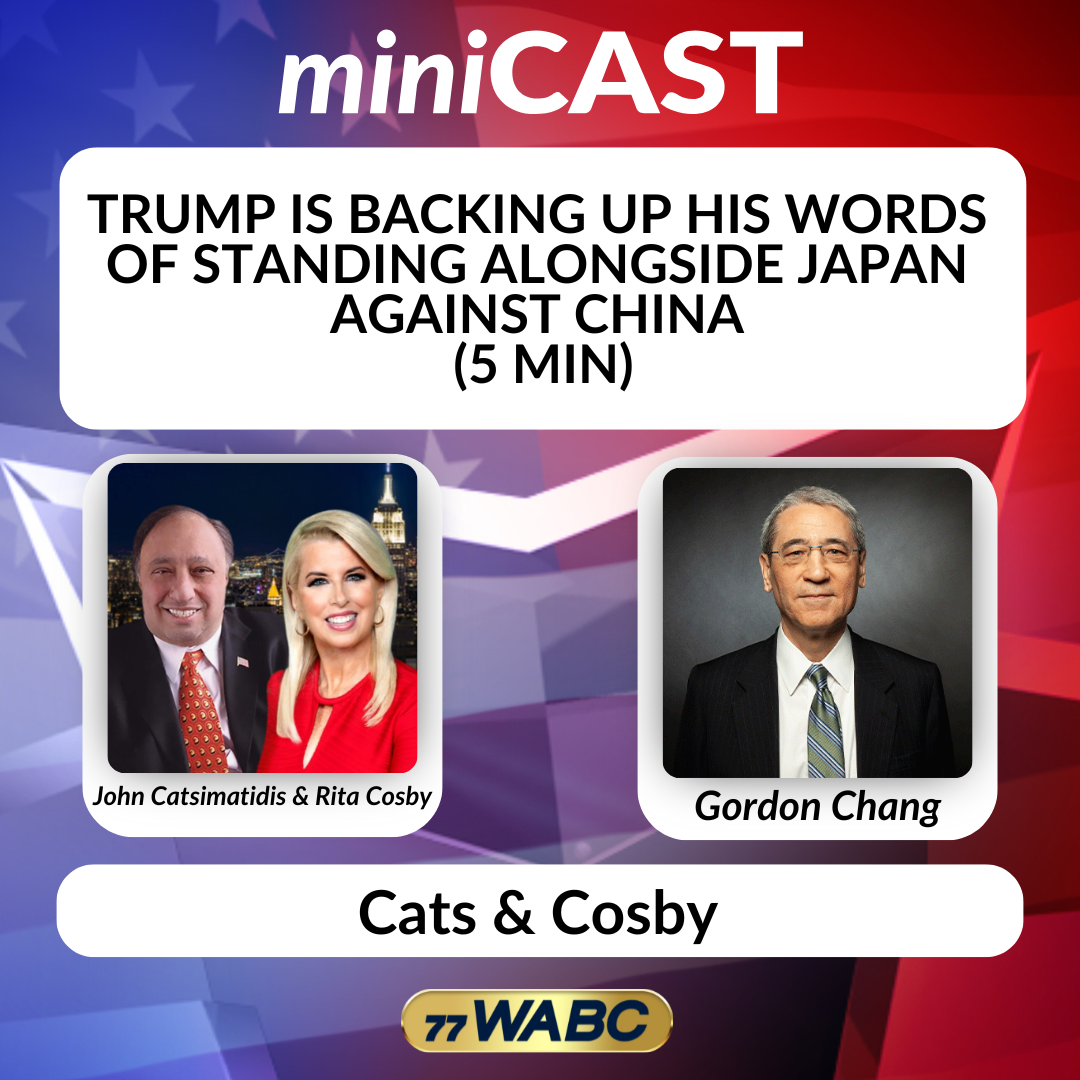 Gordon Chang: Trump is Backing Up His Words of Standing Alongside Japan Against China (5 min)