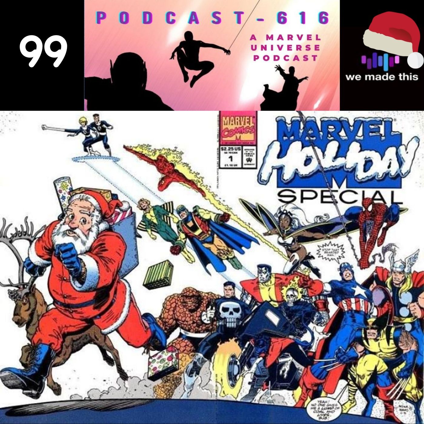 99. Marvel Holiday Special #1 (1991) episode artwork