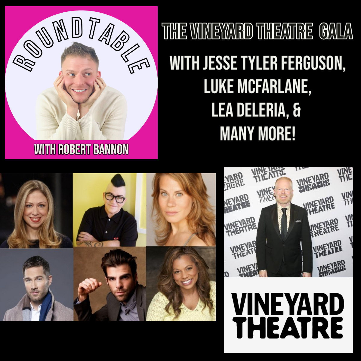 The Vineyard Theatre Gala Ft. Jesse Tyler Ferguson, Luke MacFarlane, Lea DeLaria, & More!