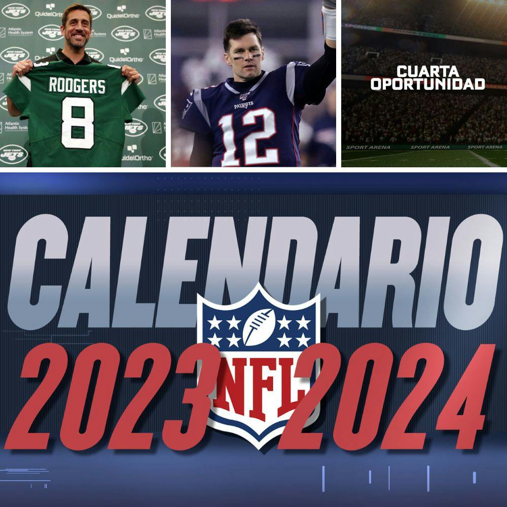 ¡Tenemos Calendario Oficial en la NFL! Aaron Rodgers lleva a los Jets a primetime