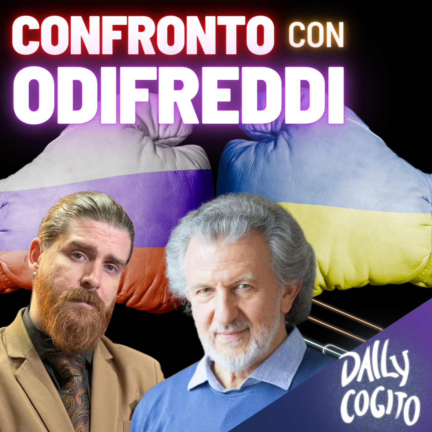 Confronto con Piergiorgio Odifreddi su NATO, Russia, USA, Ucraina e Democrazia