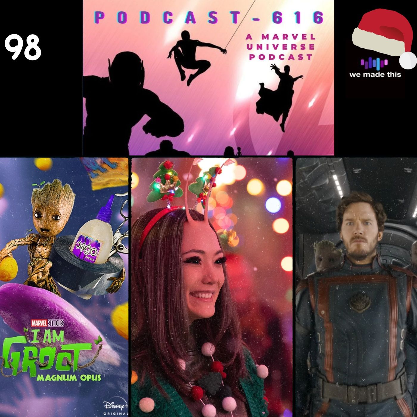 98. Guardians of the Galaxy Holiday Special, I Am Groot, and Guardians Vol. 3 Trailer Extravaganza! episode artwork