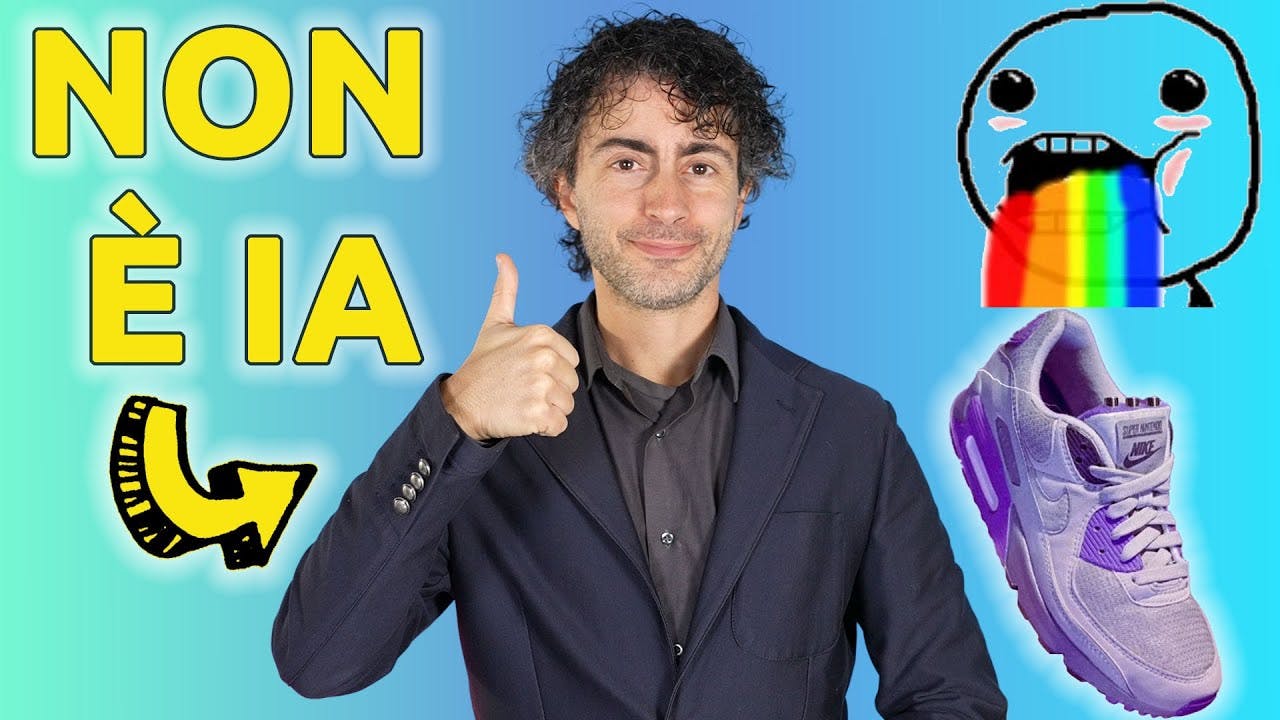 DALL'IA INCREDIBILE ALLE SNEAKERS FUORI DI TESTA DALL'IA INCREDIBILE ALLE SNEAKERS FUORI DI TESTA