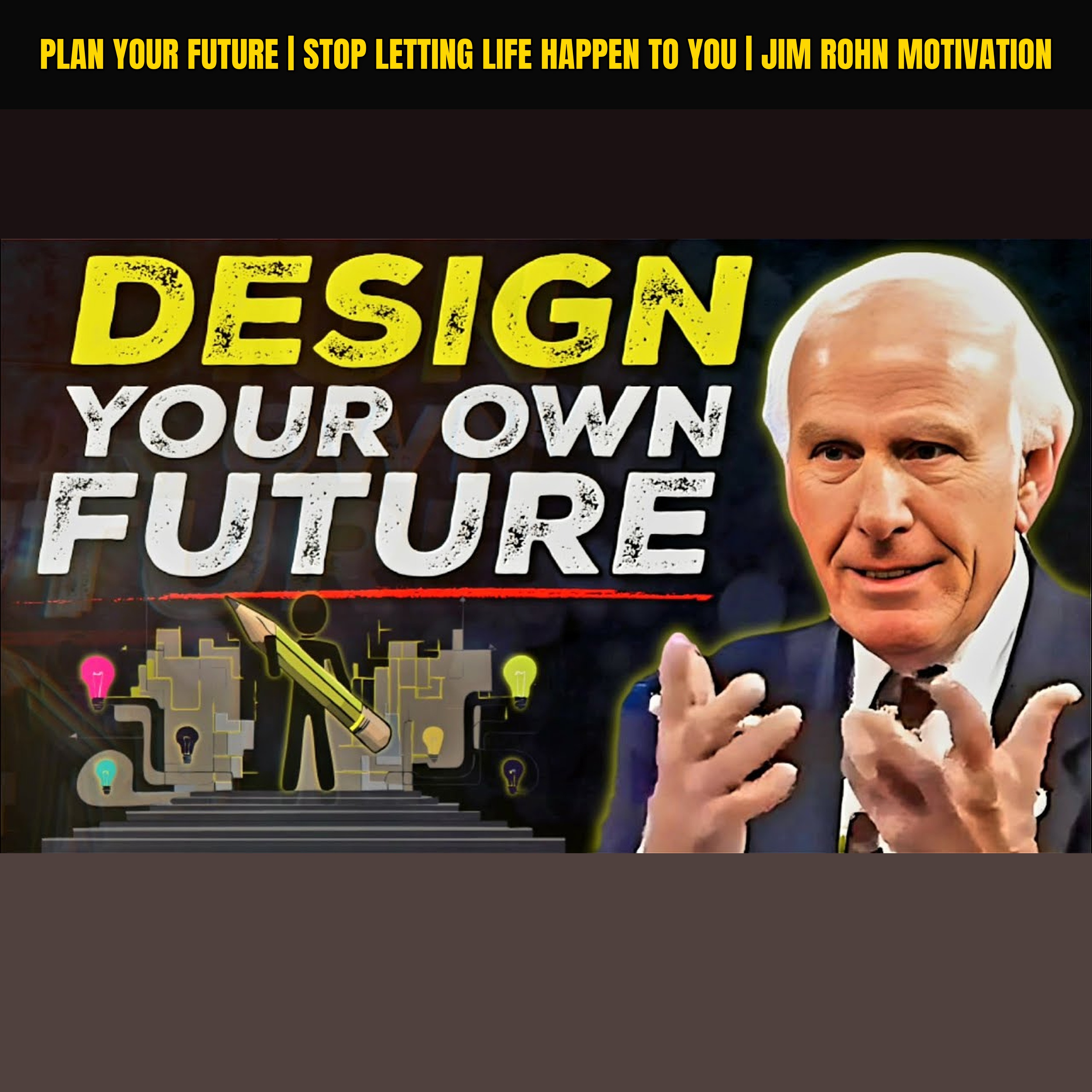 Plan Your Future | Stop Letting Life Happen To You | Jim Rohn Motivation