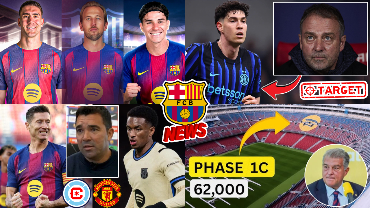 Striker Signing PRIORITY💣| Flick Wants NEW CB🚨| Deco Huge SALE Plan🧨| Camp Nou Expansion DELAY💥