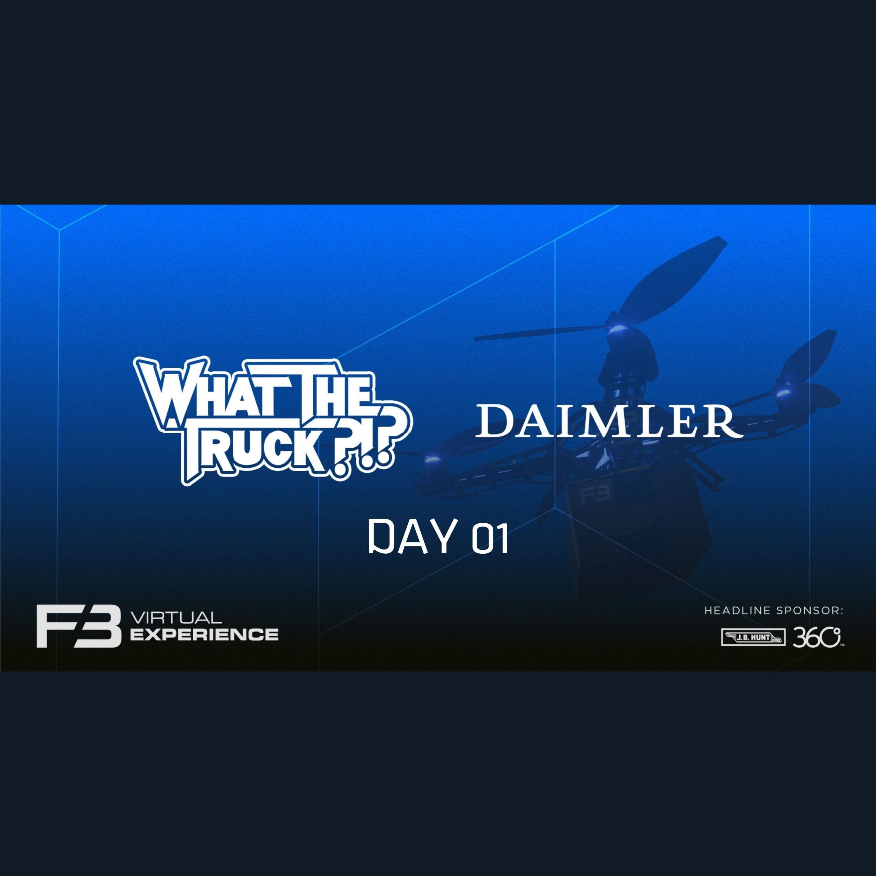 F3 Day 01: Autonomous trucks and systems