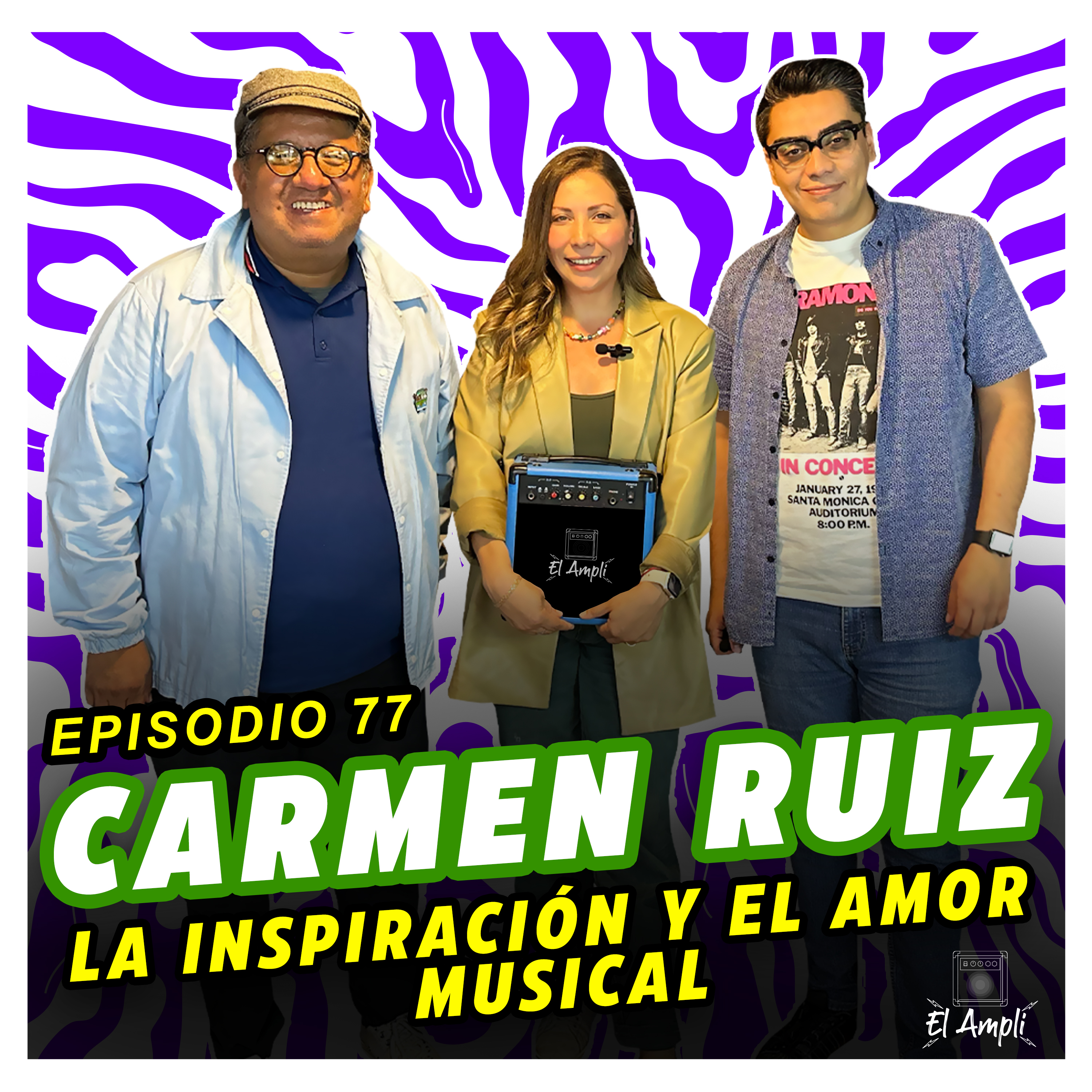 EL AMPLI - Episodio 77- CARMEN RUIZ - la inspiración y el amor musical. episode artwork