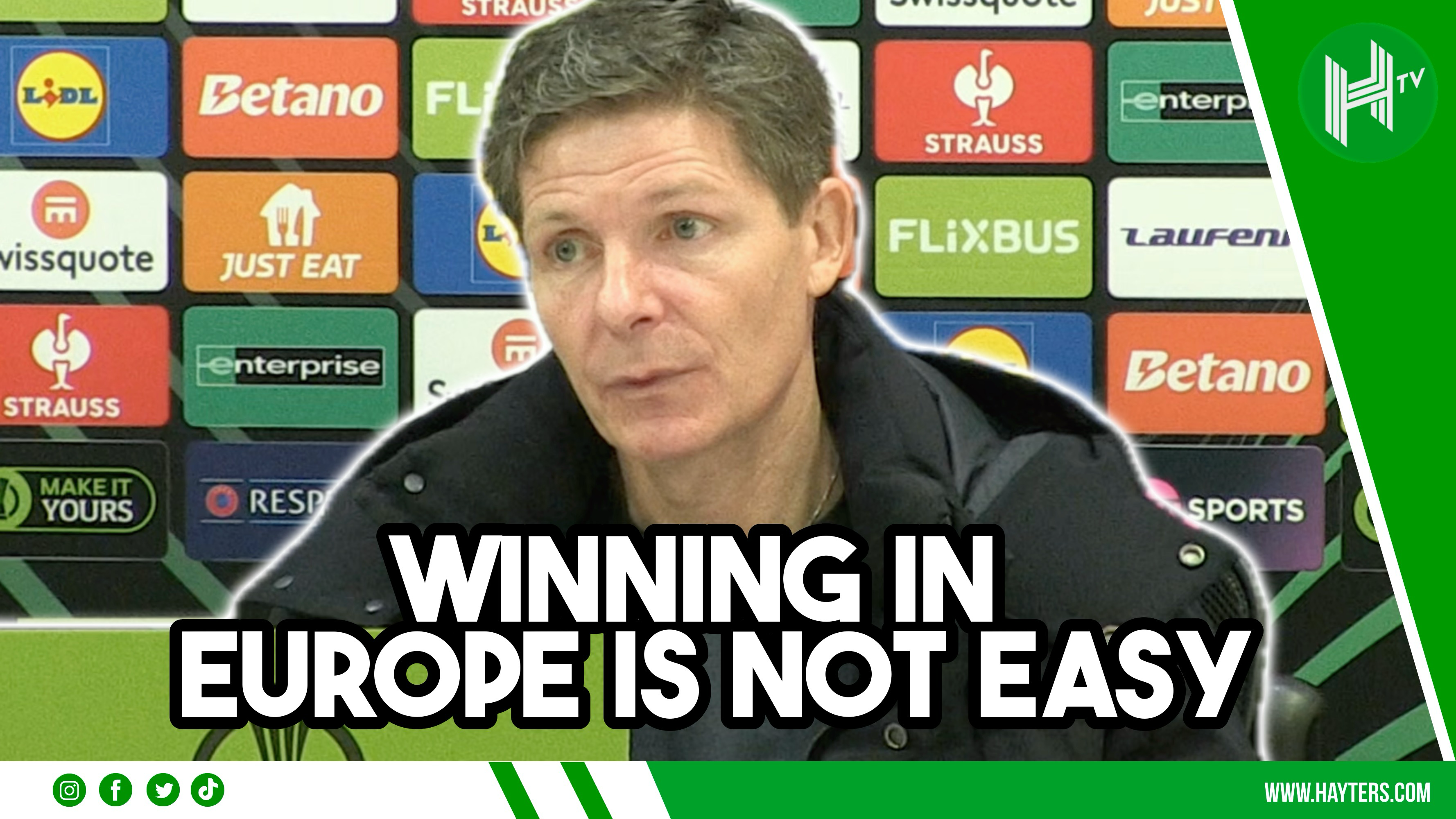 Only ONE English team won in Europe this week | Oliver Glasner