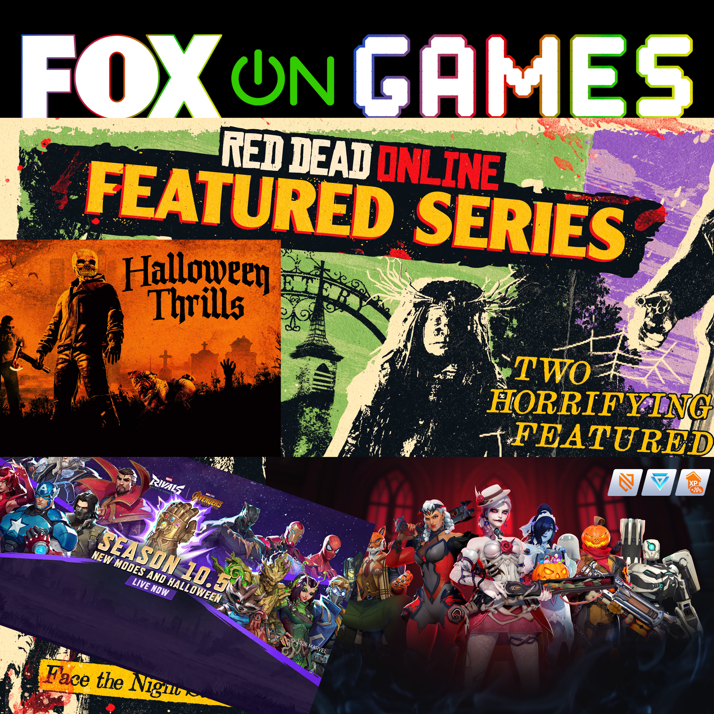 Spooky Season Hero Shooter Overhauls, GTA Online Slashers & Marvel Rivals | FOX on Games - Video Game News & Industry Analysis