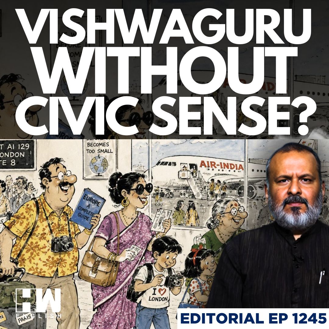 Editorial with Sujit Nair | Vishwaguru With Zero Civic Sense? | Indian Tourists' Garba In Vietnam episode artwork