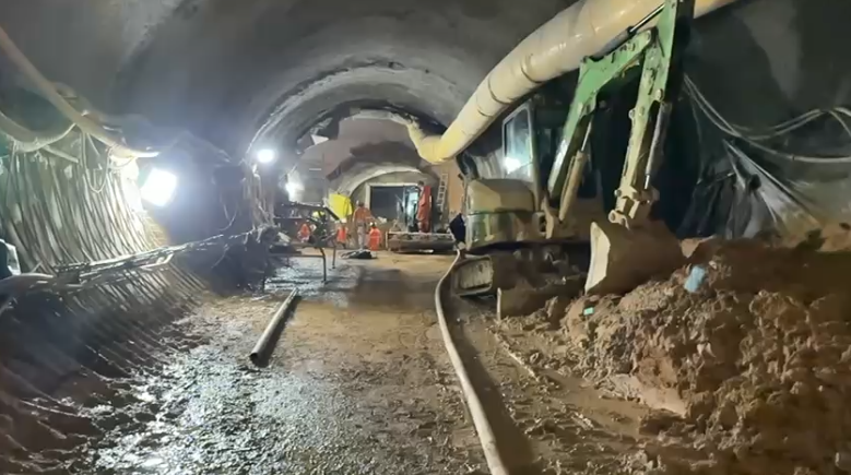 Túnel entre as estações Consolação e Paulista tem mais de 60% da obra concluída