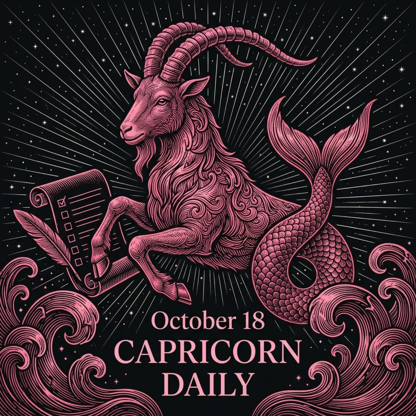 Sunday, October 18, 2026 Capricorn Horoscope Today