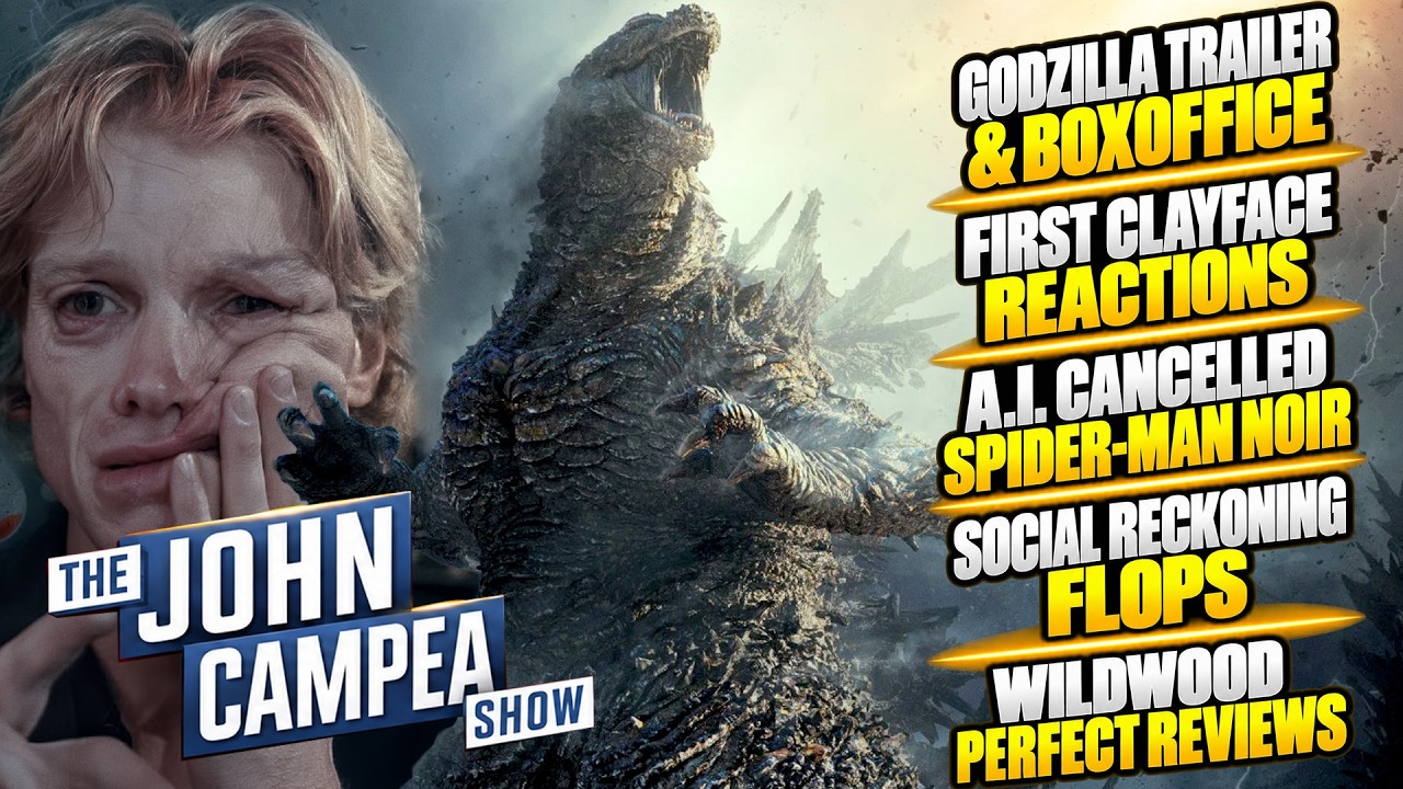 Clayface First Reactions, Godzilla Trailer And Box Office Tracking - The John Campea Show