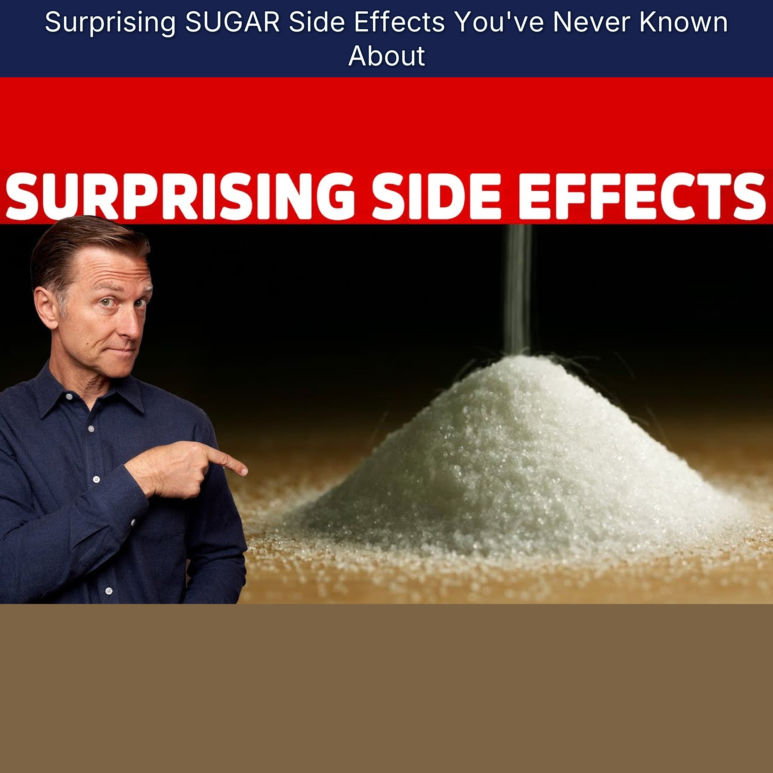 Surprising SUGAR Side Effects You've Never Known About
