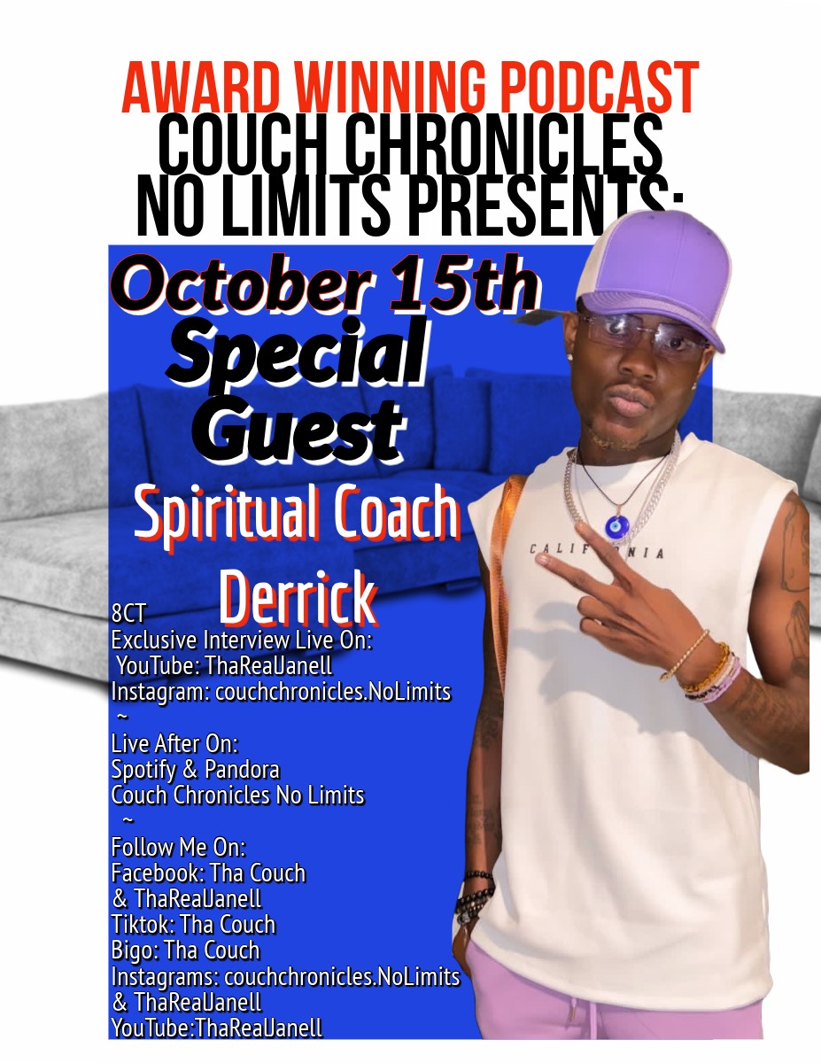Live Interview W/Derrick Crockett-Couch Chronicles No Limits episode artwork