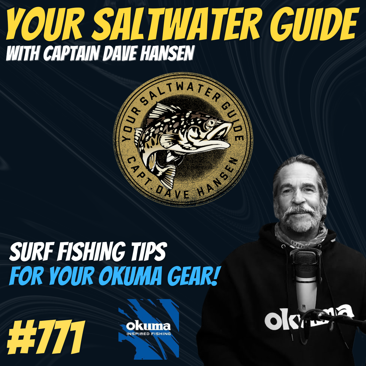 Surf Fishing Tips for Okuma Gear! #771
