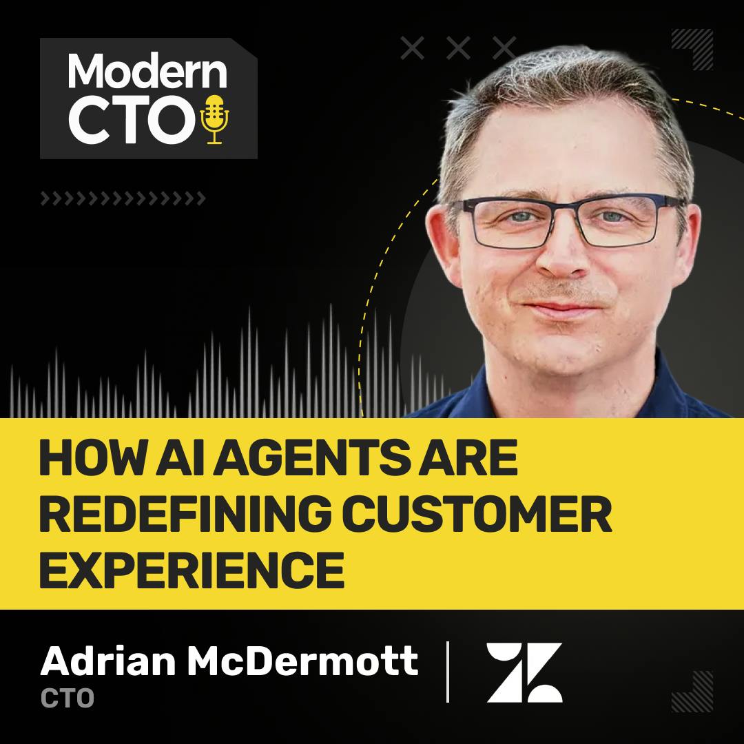 How AI Agents Are Redefining Customer Experience with Adrian McDermott, CTO at Zendesk How AI Agents Are Redefining Customer Experience with Adrian McDermott, CTO at Zendesk