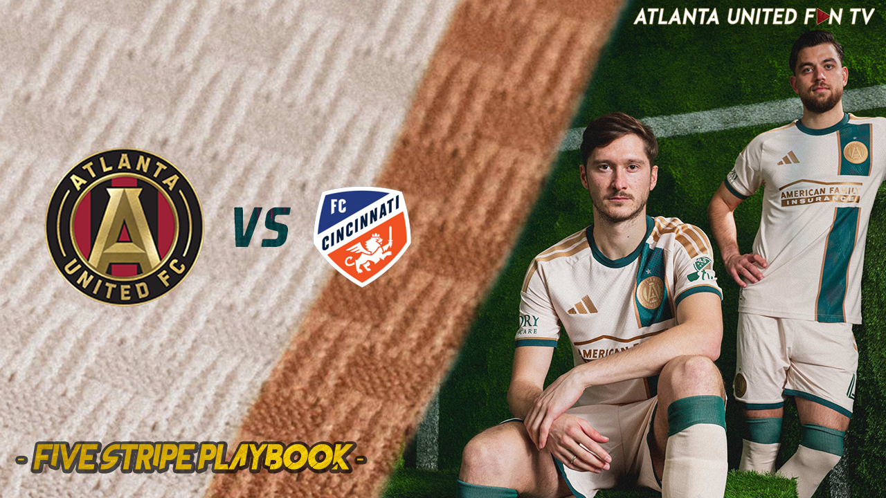 ATL UTD TO BEAT FC CINCY IN STATEMENT WIN IN WEEK 1?! | FIVE STRIPE PLAYBOOK #1 episode artwork