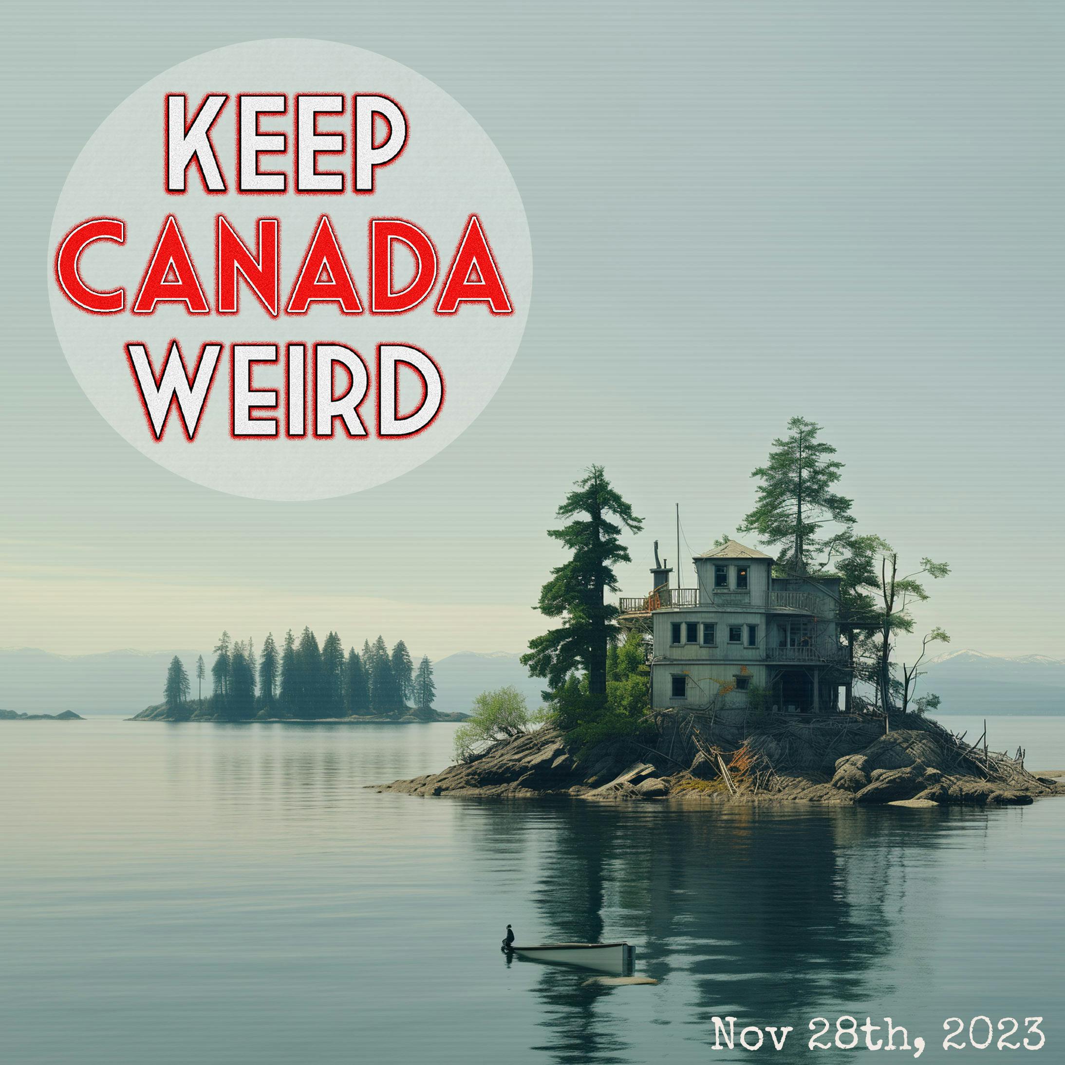 KEEP CANADA WEIRD - Nov 28th, 2023 - Quadra Island, Goodwill Donation, Self Check-Outs