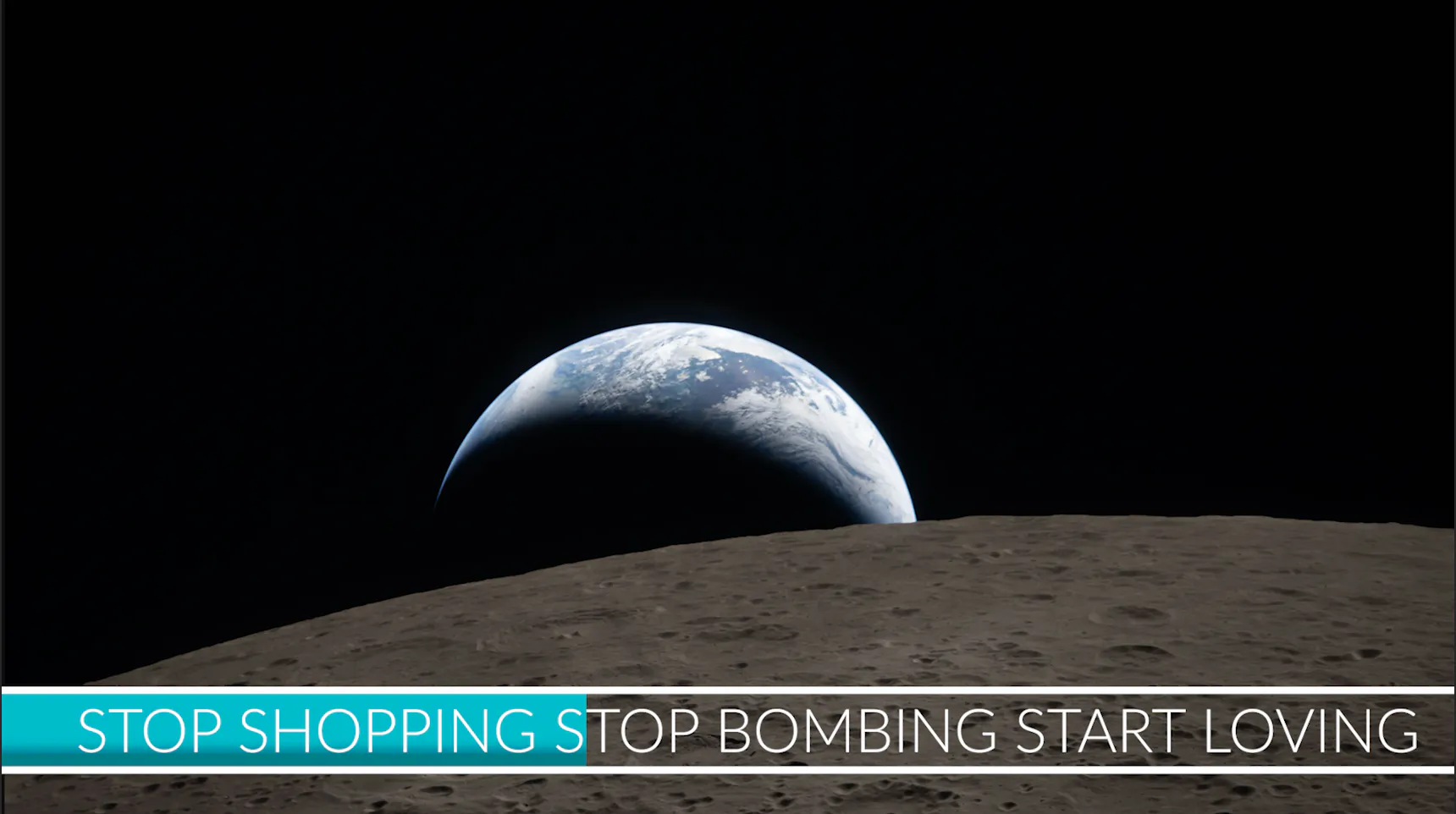 217- Stop Shopping! Stop Bombing! Start Loving! 217- Stop Shopping! Stop Bombing! Start Loving!