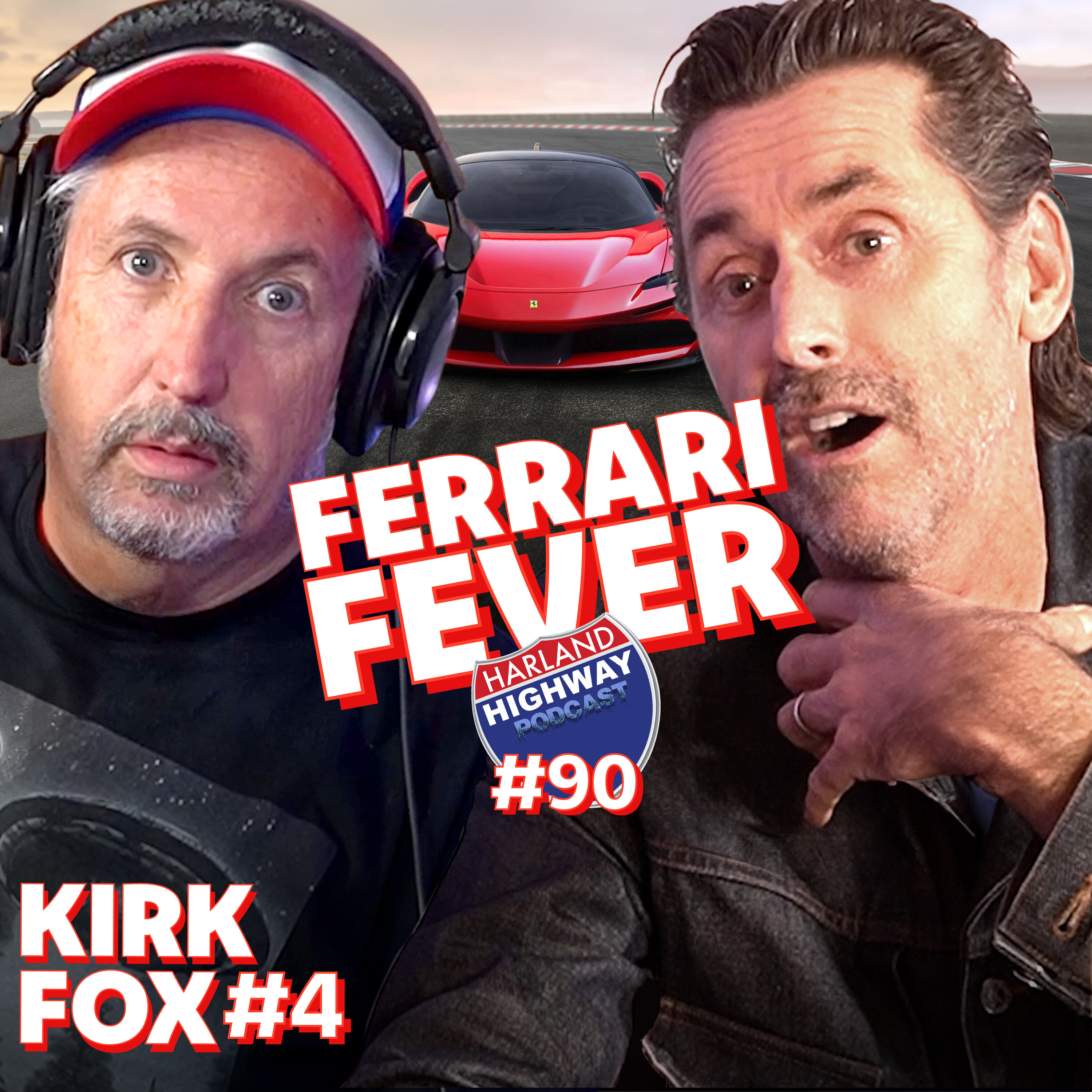 90 KIRK FOX 3rd visit - Actor Comedian FUNNY MAN!
